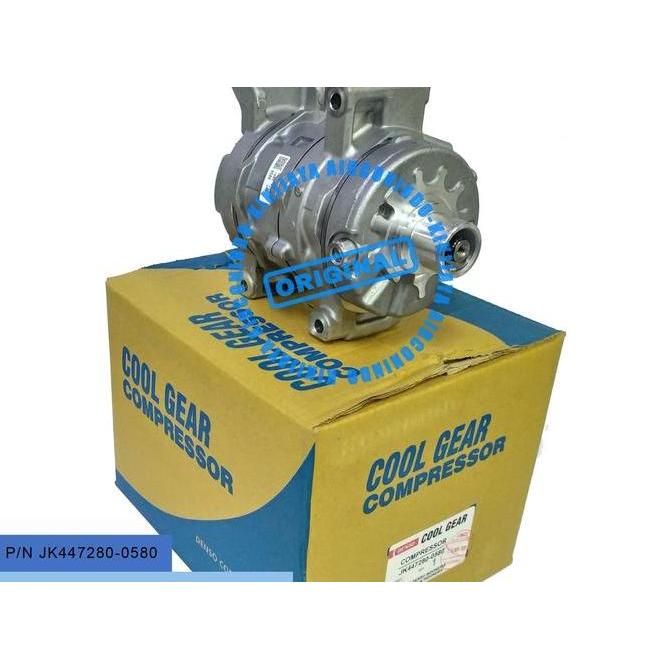 Compressor AC Mobil Innova / Hilux Ori Denso Coolgear JK447280-0580