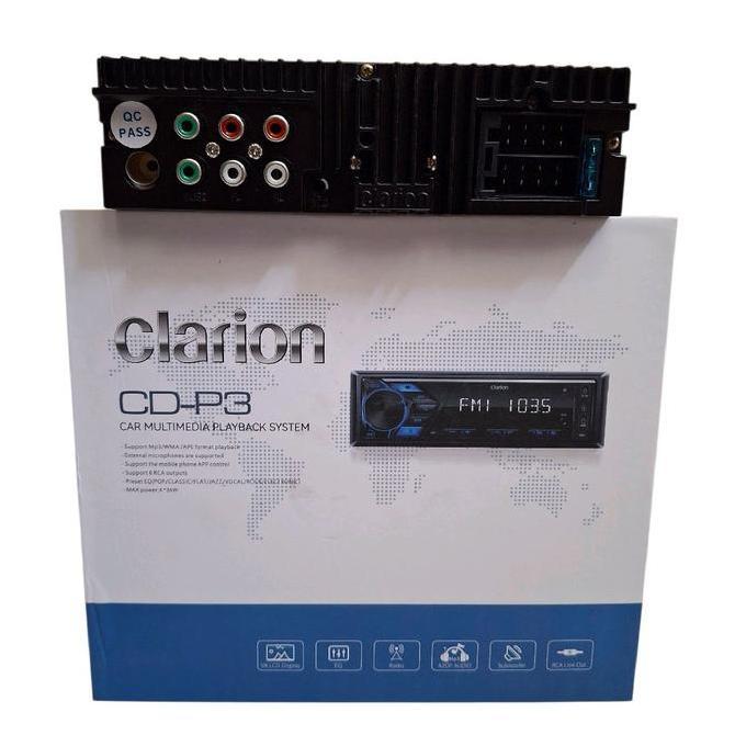 Promo Single din clarion cd-p3 p17 single din mp3 bluetooth clarion Diskon