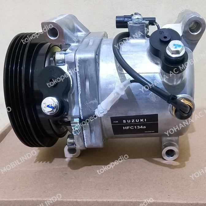 KOMPRESOR / COMPRESSOR AC MOBIL SUZUKI KARIMUN ESTILO