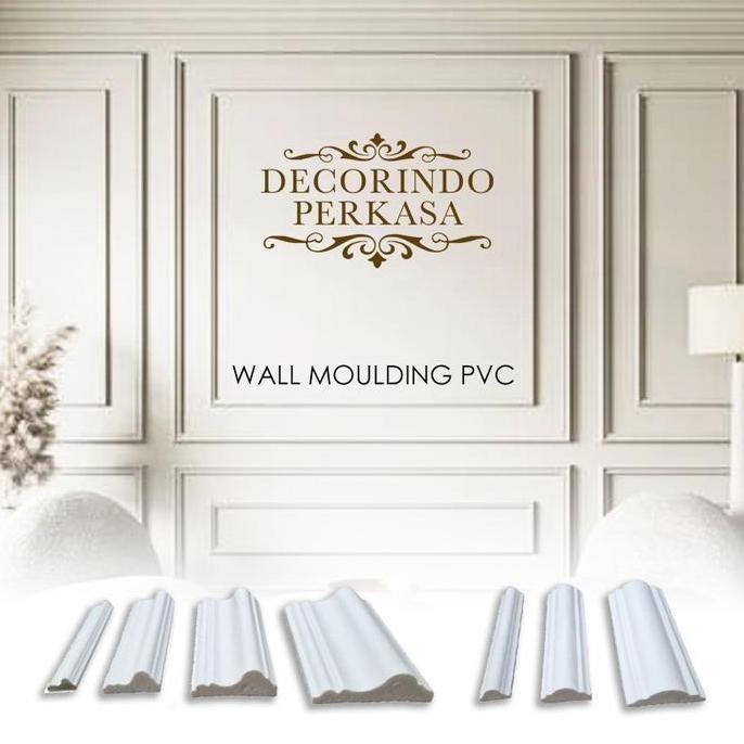 Party- List Ll Moulding Pvc Ukiran Dinding ,4 Meter