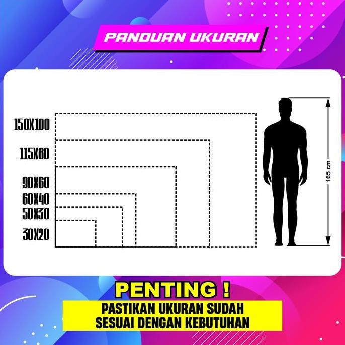 Bendera / Grafika Bendera Custom Kain Satin Premium / Cetak Bendera Custom Desain