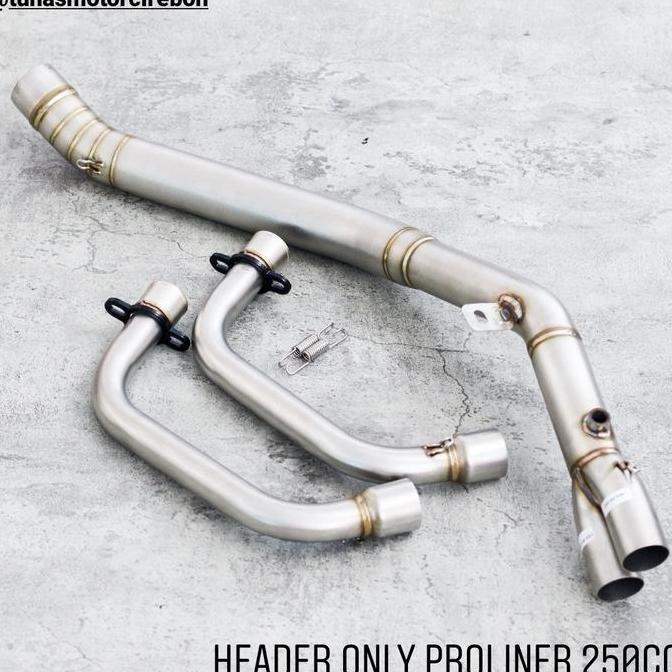 Header Leher knalpot PROLINER Ninja250 FI R25 CBR250RR RR Mono Z250SL