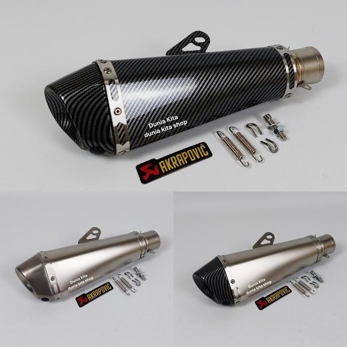 Knalpot Akrapovic Evolution Universal Import