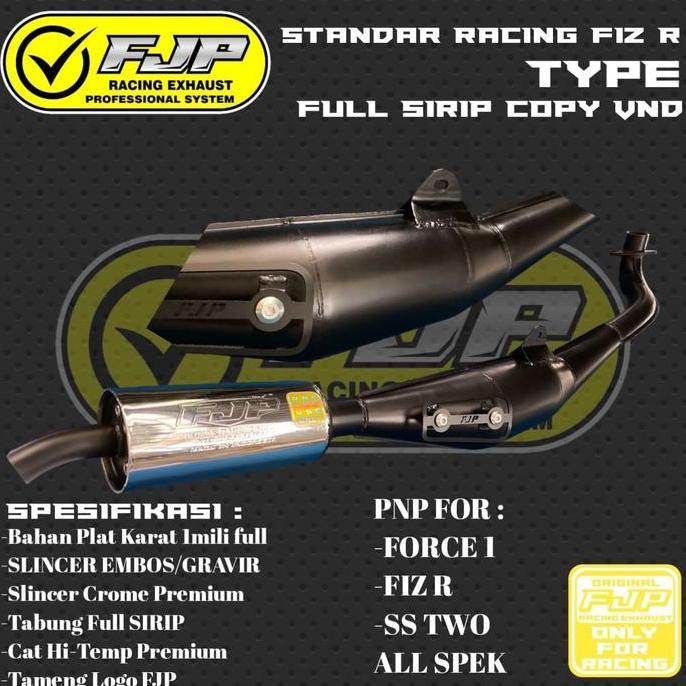 Knalpot fiz r prepet copy AHM/VND Type full sirip/3v3