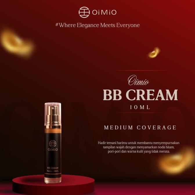 OiMiO BB Cream - Medium Coverage 4 Shade Natural BB Cream Flawless Ringan dan Glowing Travel Size