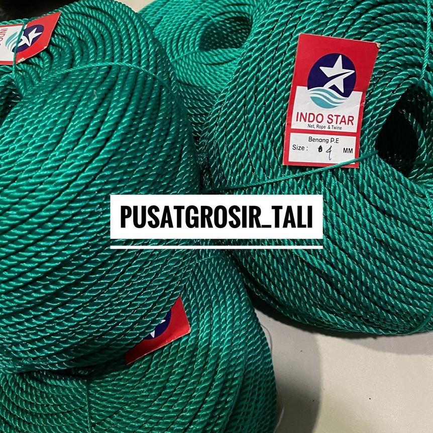Tali 4Mm / Tali Tambang 4Mm Pe 1 Rol Murah