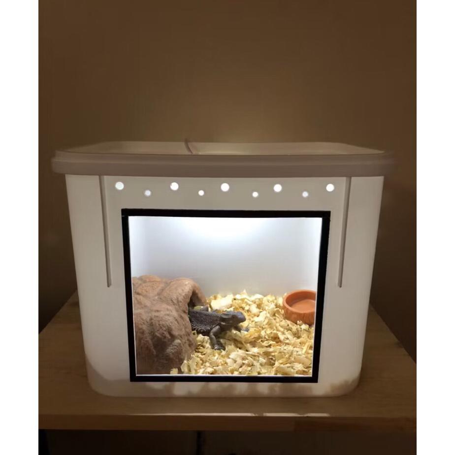 Kandang Reptil Dan Hamster Uk 27X19X20Cm ( Gecko ,Kadal, Iguana, Katak, Dll )