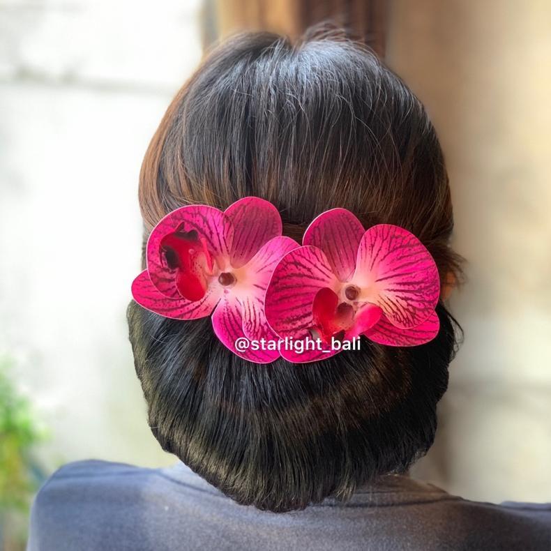 Starlight Bali - Sanggul Bunga Anggrek Latex / Sanggul Sirkam / Sanggul Sirkam Praktis / Sanggul Ins