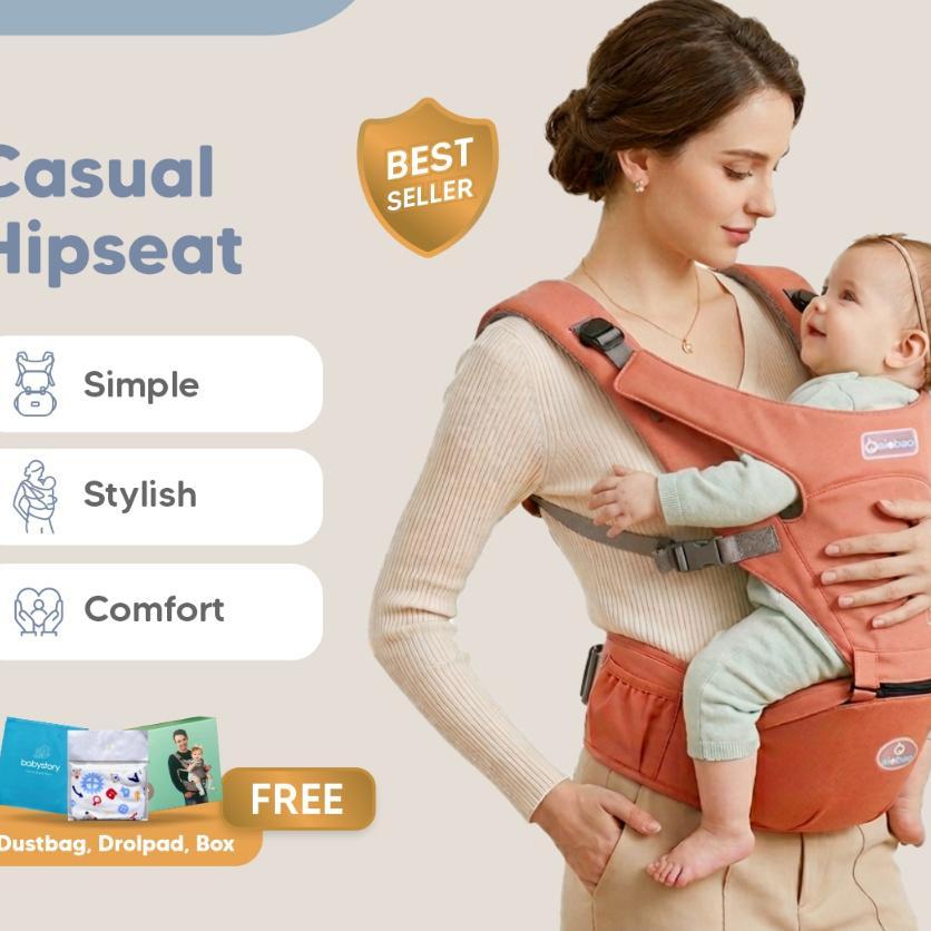 Hipseat Aiebao 6608 Original Hipseat Casual Hipseat Baby Carrier Gendongan Bayi Aiebao