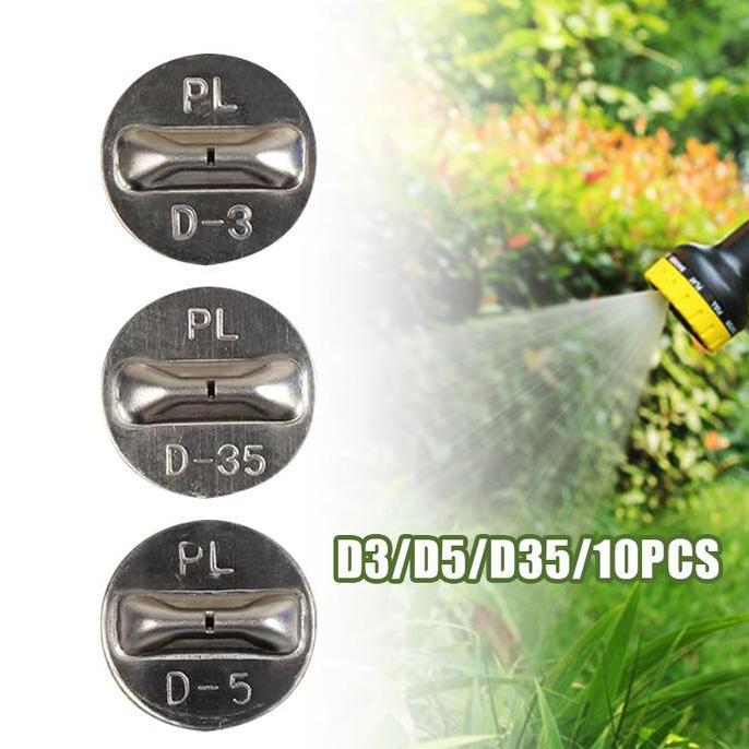 10Pcs Plat Nozzle Semprot Plat Kepala Nozzle Stik Pld-3 Pld-3,5 Pld-5 D-3 D-3,5 D-5