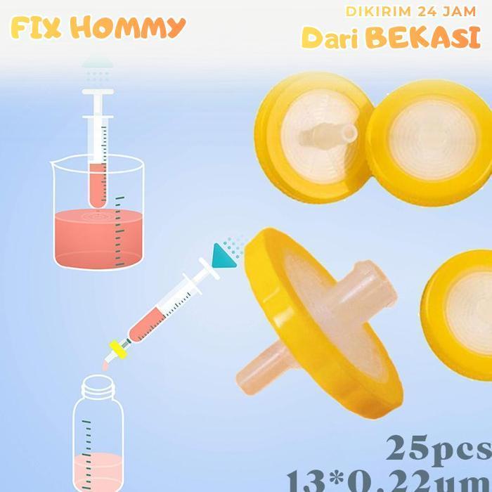 FXMY Syringe Filter 13mm 0,22 Um 25pcs Syringe Filter Nylon Syringe Membrane Filter