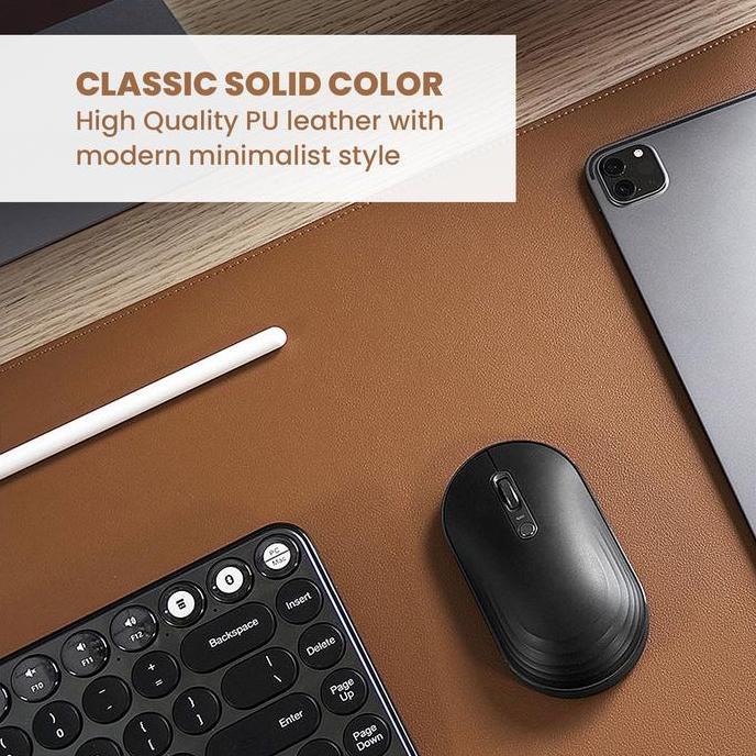 UNEED Premium Mousepad PU Leather Desk Pad Waterproof
