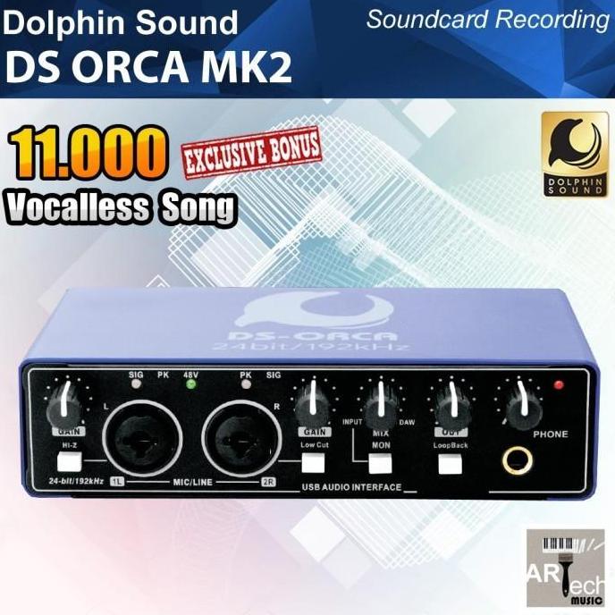 Dolphin Sound DS ORCA / DS-ORCA Audio Interface Soundcard Recording