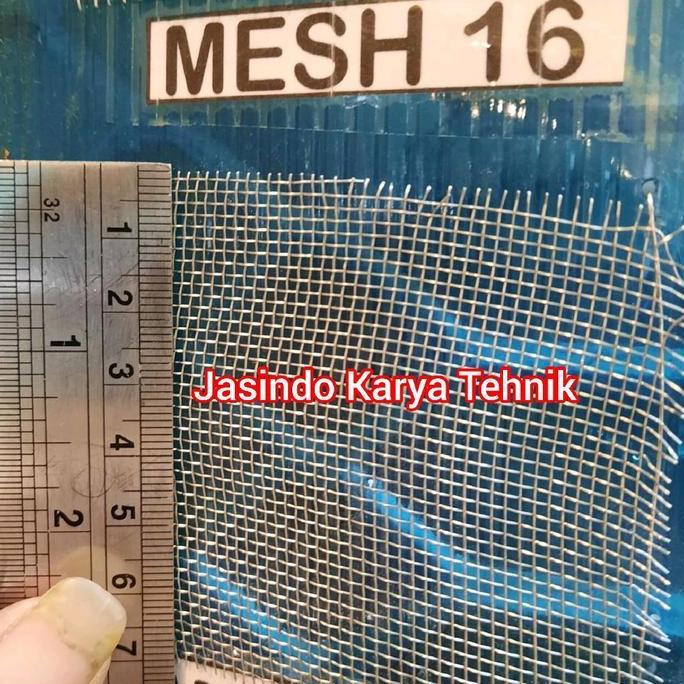 KAWAT MESH 16 STAINLESS SS 304 / WIRE MESH KAWAT NYAMUK LEBAR 130CM SUS304 MESH16 METERAN KHUSUS