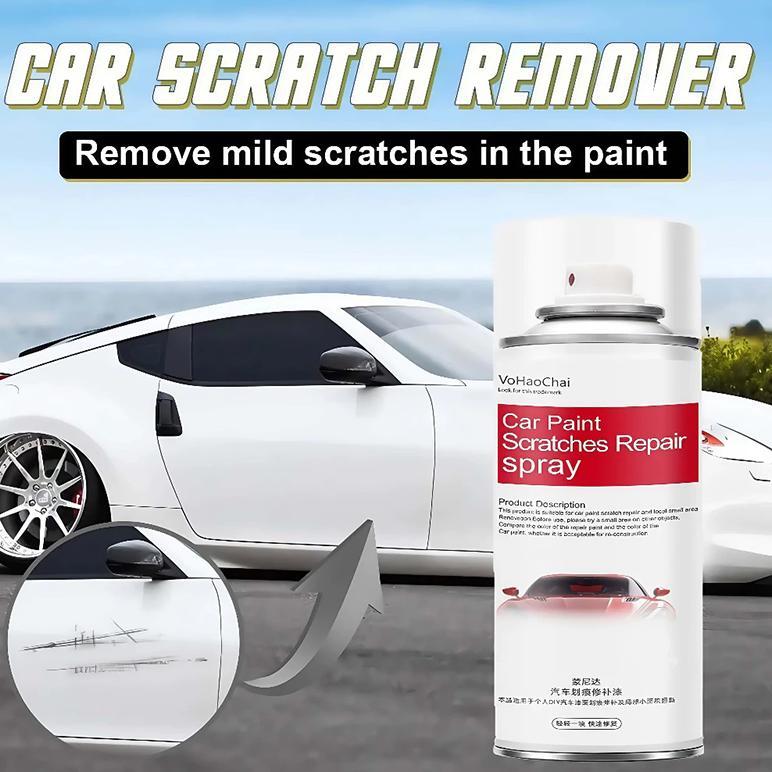 Cat Semprot Body Motor Mobil Putih/Hitam Anti Gores Semprot Compound Kompon Penghilang Baret Mobil K