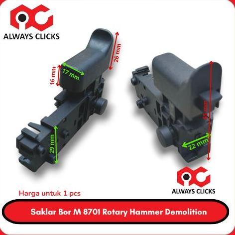 Saklar Bor M8701 Rotary Hammer Sds M 8701 Mesin Bor Makita