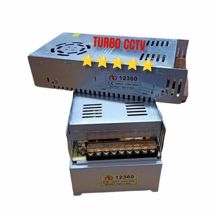 Power Supply Adaptor Switching 12V 30A / Trafo 12 Volt 30 Ampere