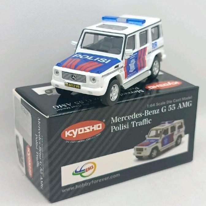 Kyosho Mercedes-Benz G55 AMG Polisi Traffic (1:64)