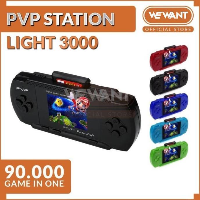 WEWANT Mainan Gameboy Gamebox PVP Station Light 3000 Anak Fullcolour