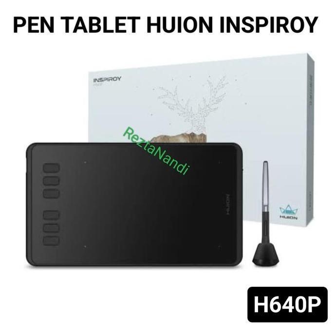 TERMURAH - PEN TABLET HUION H640P Drawing Pad Huion Inspiroy H 640 P Graphics