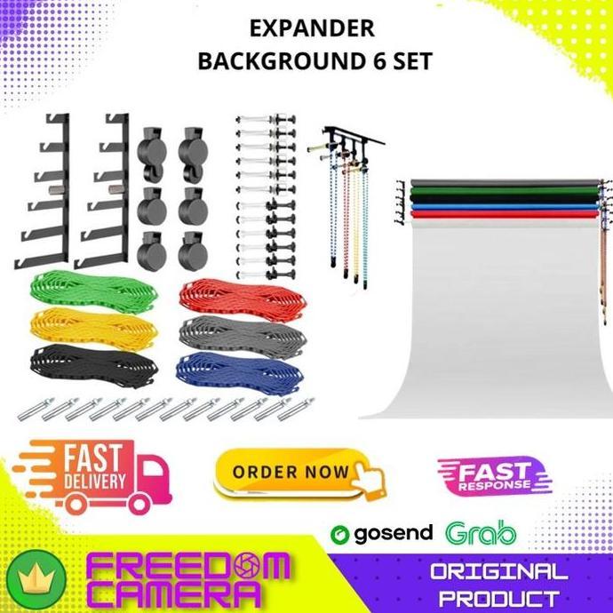 Background Expander 6 Set  Expander 6 roll manual for Background