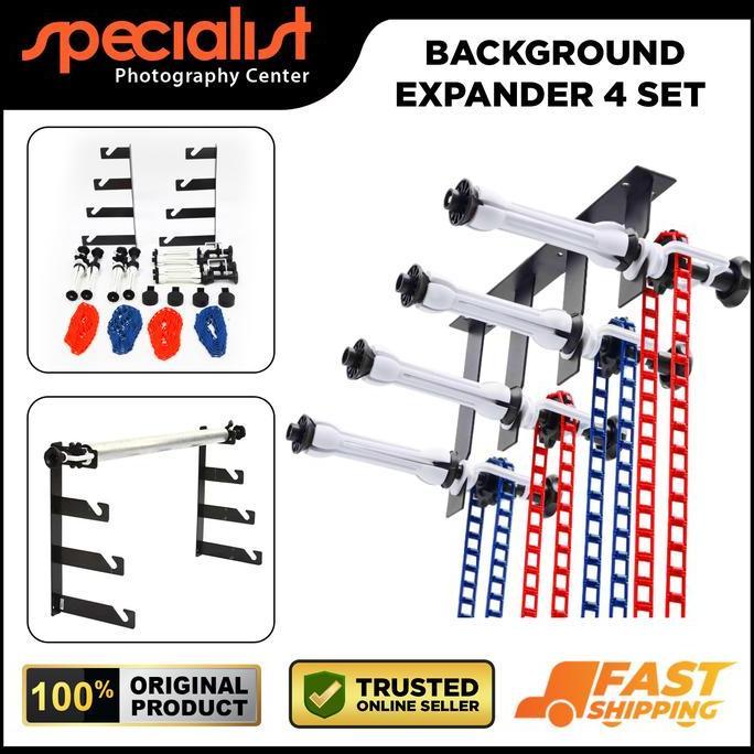 Background Expander Set 4 Rolls Studio Foto