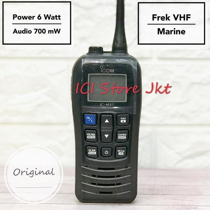 Ht Icom M37 / Icom Ic M37 / Icom Marine Terbaru 