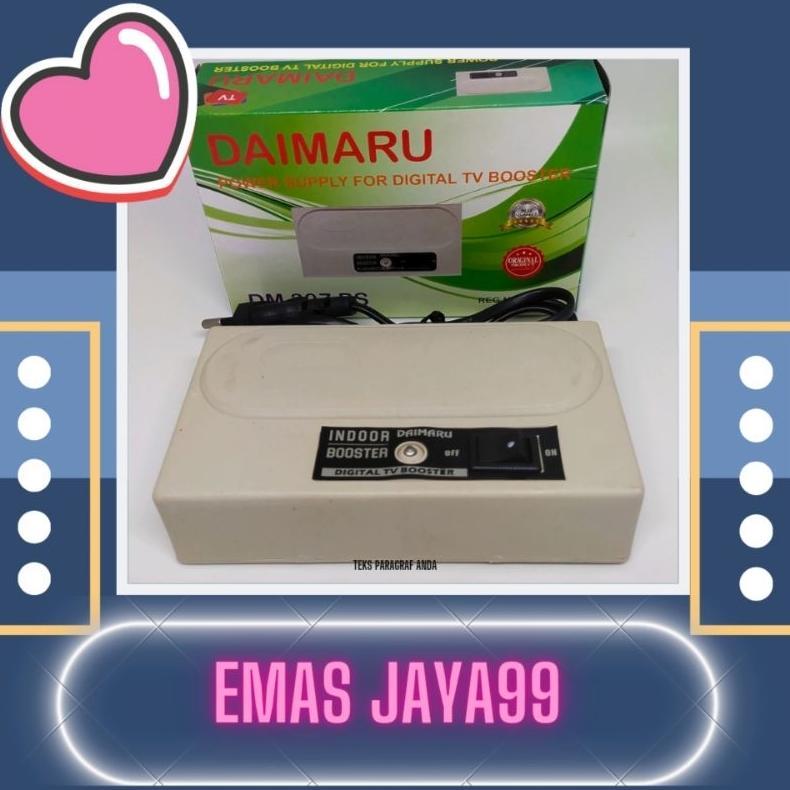 TERBARU BOSTER ANTENA TV BAWAH DAIMARU / POWER SUPPLY BOSTER ANTENA TV DAIMARU