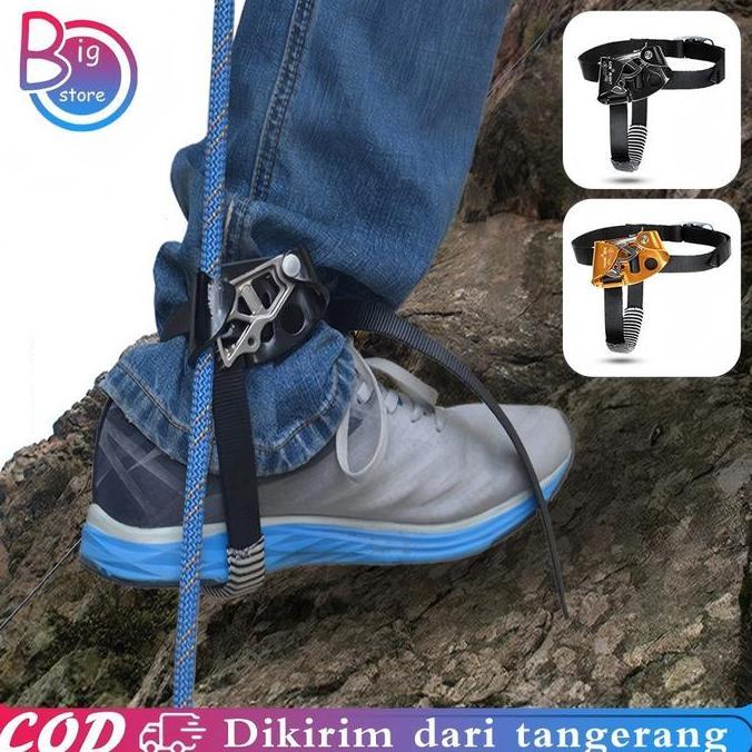 PARANE Pantin Foot Ascender Ascension Adjustable Foot Ascender Climbing Ascender Kaki Caving Climbin