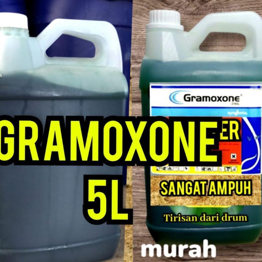 Obat Rumput Jenis Gramoxone. (5Liter)Sangat Ampuh Membasmi Rumput Sampai Keakar..Kemasan Jerigen 5Li