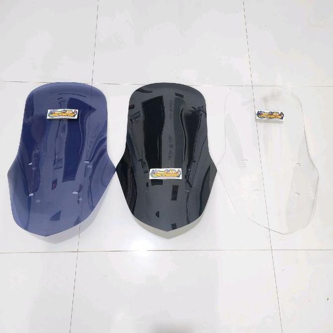 Termurah Visor Windshield Nmax Old Nmax Lama Tebal Tinggi Riben Hitam Motorcycle