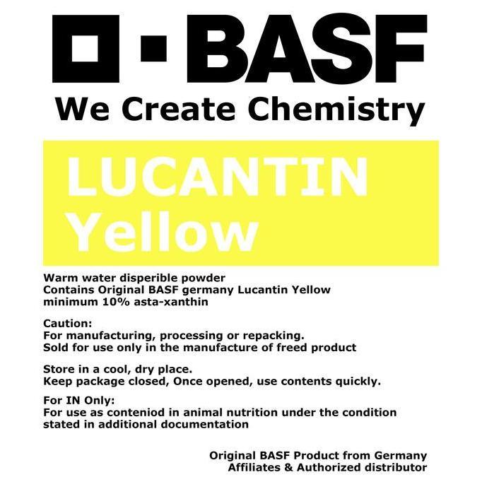 LUCANTIN YELLOW ORIGINAL BASF GERMANY