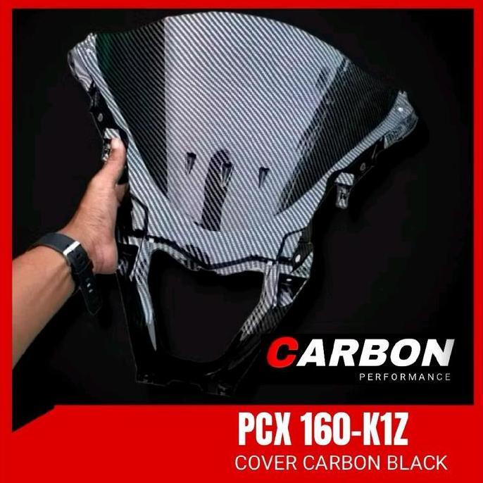 Termurah Winshield Pcx 160 Carbon / Cover Windshield Depan Visor Pcx 160 Carbon Dasi Pcx 160 Carbon 