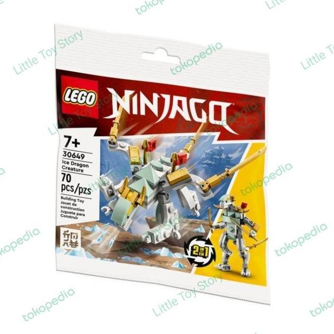 Promo Lego Polybag Ninjago 30649 Ice Dragon Creature Diskon