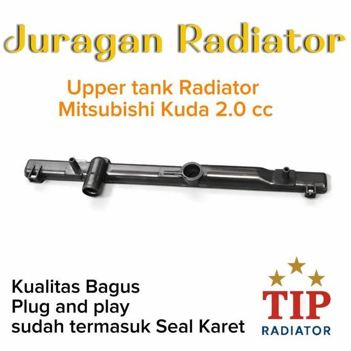 Promo Tank Upper/Kepala Radiator Mitsubishi KUDA BENSIN 2,0CC (PANJANG 61CM) Diskon