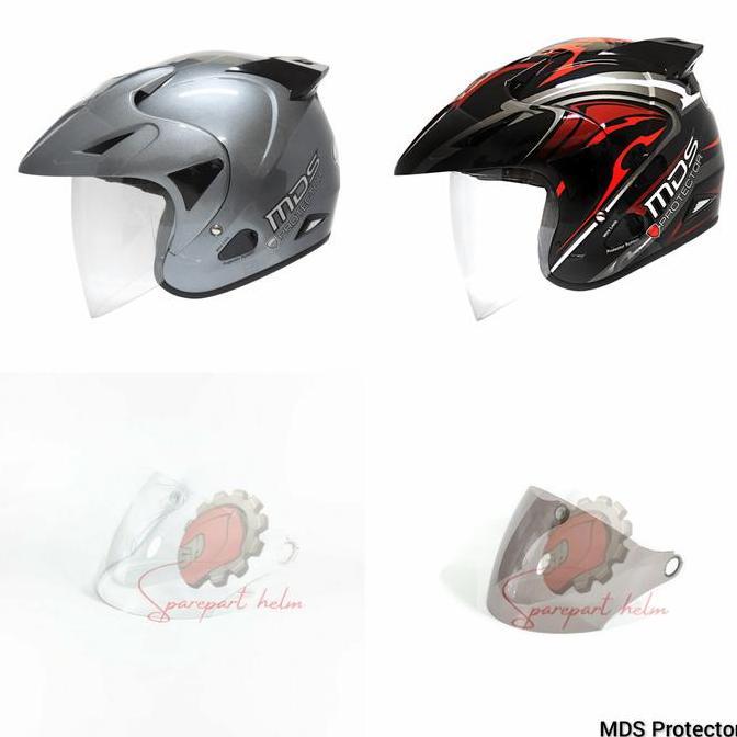 Comet- Kaca Helm Mds Protector Visor Helm Mds Protector