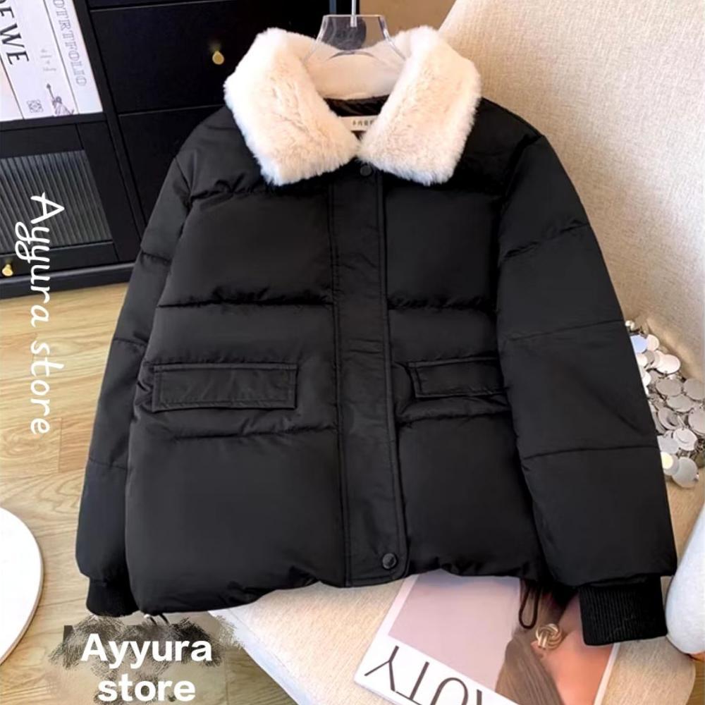 Big Promo Jaket Puffer Crop Musim Dingin Wanita Dewasa/Jaket Puffer Unisex Wanita
