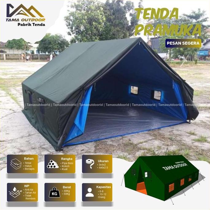 // TENDA KEMAH UK 3M X 4M DOME PRAMUKA TAMAOUTDOOR REGU ''