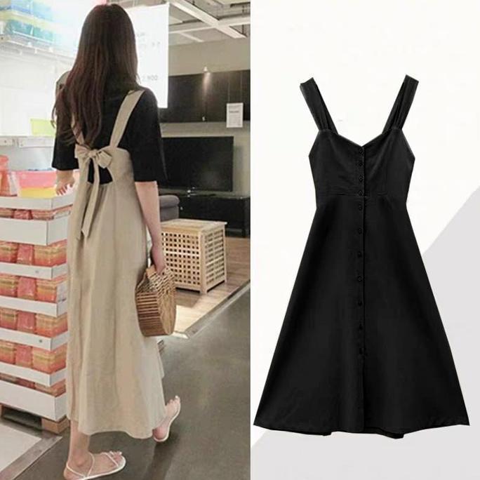 Jumper Dress Aula / Baju Kodok Wanita Dewasa / Jumpsuit 2024 / Baju Cewek Remaja / Overal Wanita / P