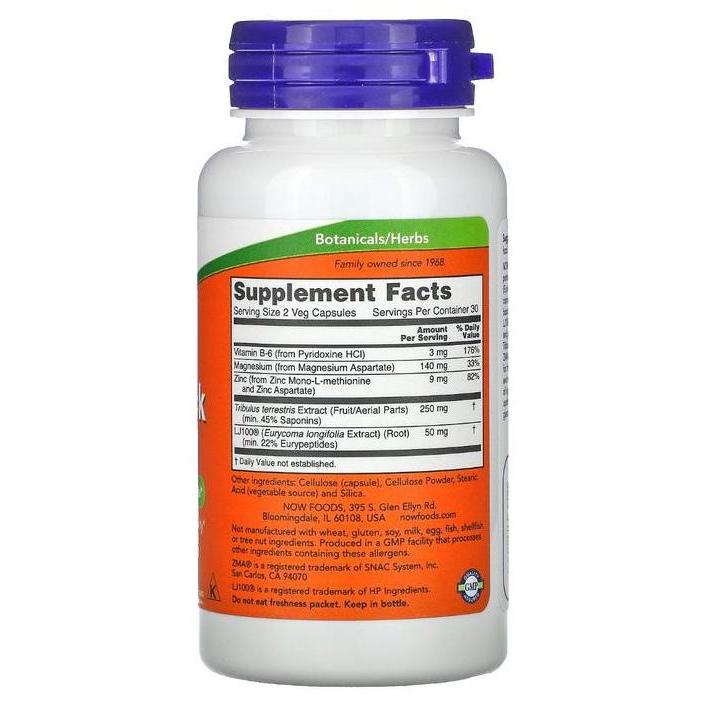 Fit- Now Foods Testojack 200 60 Veg Capsules