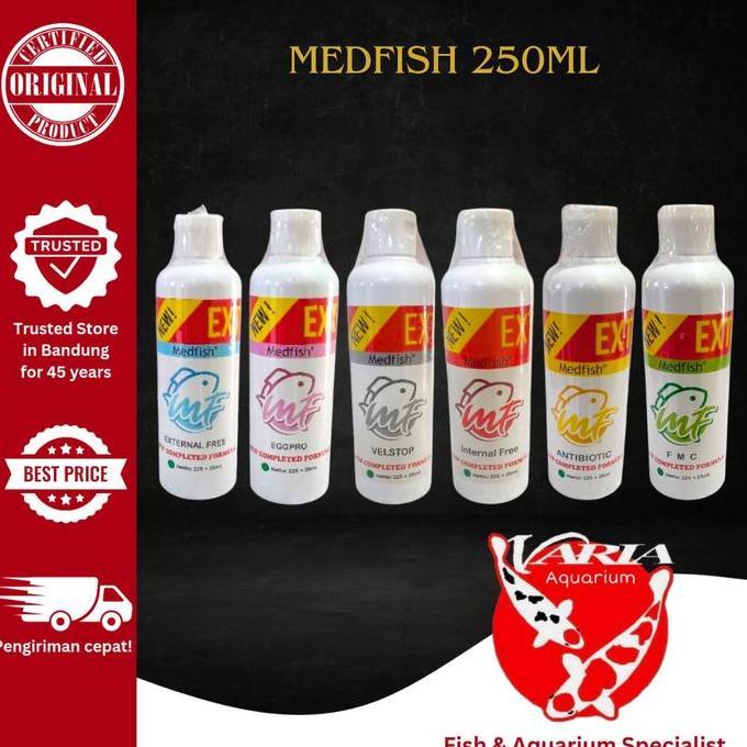 MEDFISH OBAT IKAN HIAS 250ML OBAT IKAN HIAS MEDFISH 250ML