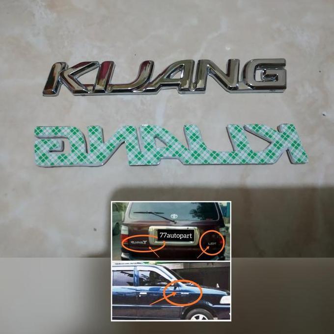 Parts- Emblem Kijang Samping Kijang Kapsul