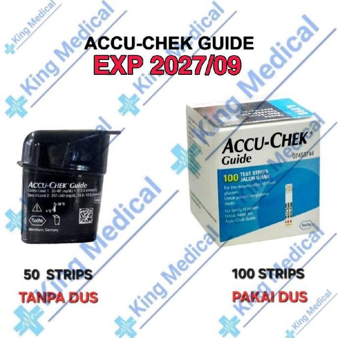 Strip Accu Chek Guide 50/100 Test Strip/Accu Check Guide Test Strip