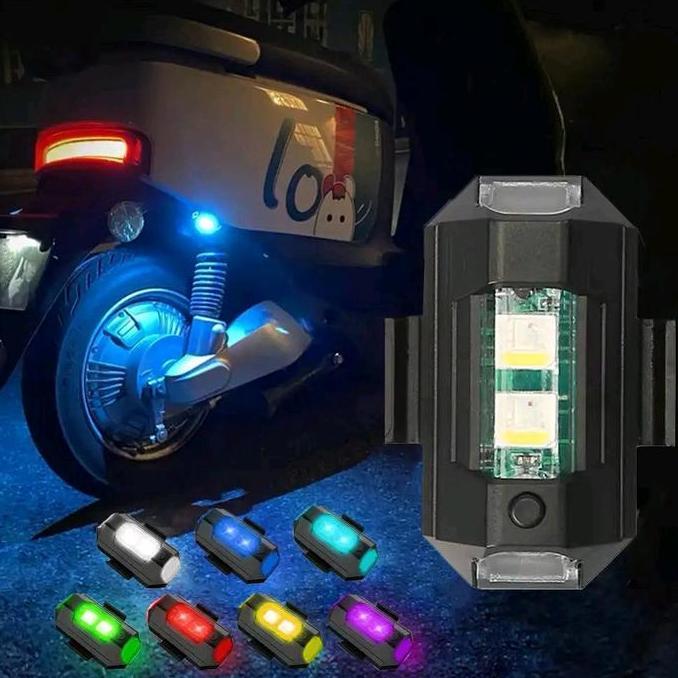TERLARIS!! LAMPU LED RGB 7 WARNA USB/LAMPU LED RGB/LAMPU KOLONG LED USB /LAMPU SENJA MOTOR/LAMPU LED