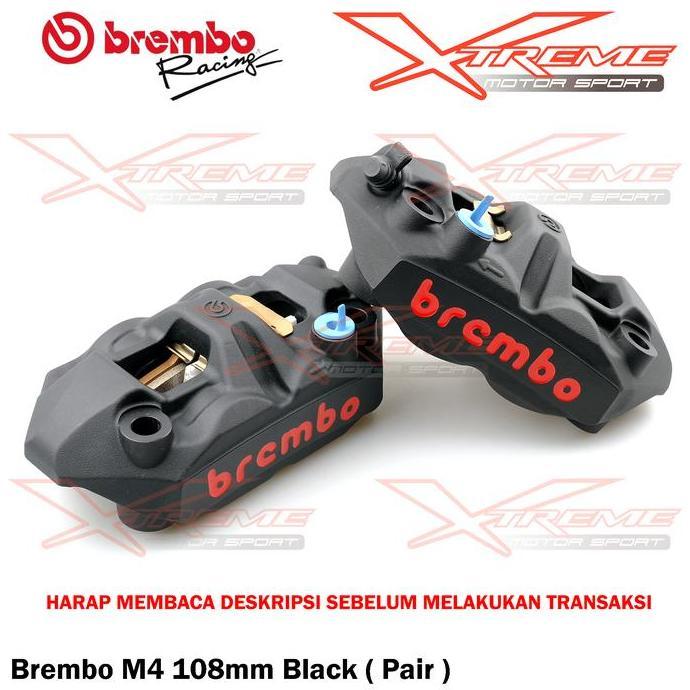 Kaliper Brembo Radial M4 108mm Set Sepasang Original Brembo Italy