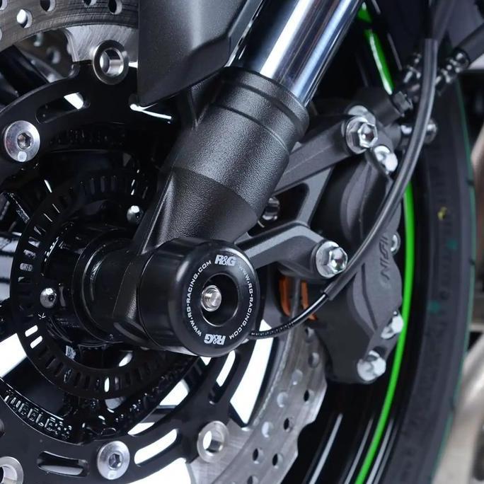 Promo Axle Sliders R&G Z900 '17/Z900Rs '18 Fork Protectors Fp0194Bk