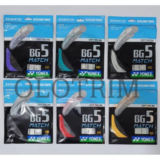 Senar Badminton Yonex Bg5 Bg 5 Match Original
