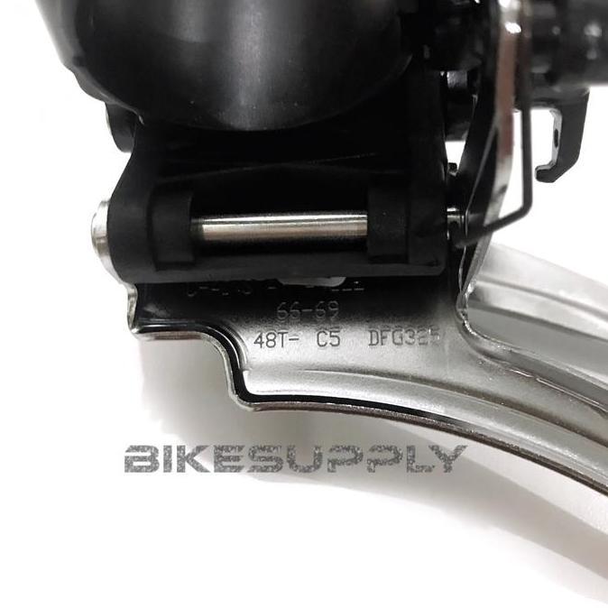 Promo Front Derailleur FD Sepeda Merk SR Suntour 3 Speed Diameter Clamp 31.8 mm Tarikan Atas Bawah D