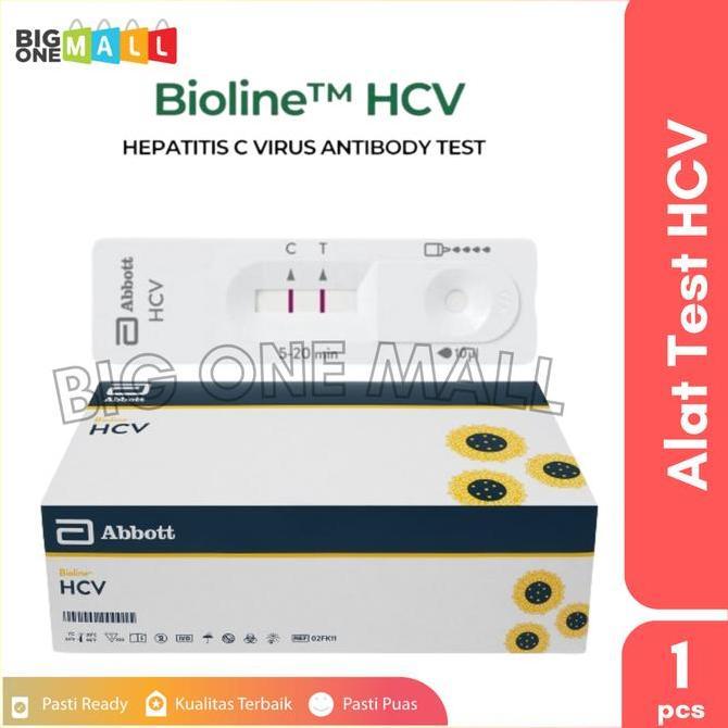 Alat Test HCV Mandiri Abbott Bioline Hepatitis C, Rapid Test HCV Satuan