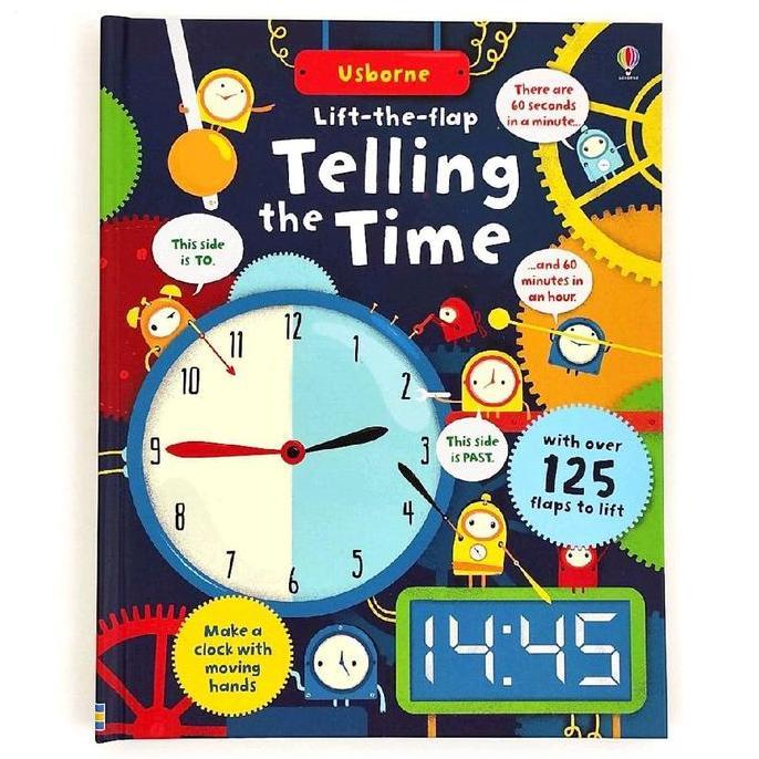 USBORNE Lift-the-Flap Telling the Time